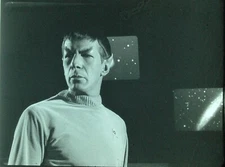 Star Trek TOS 35mm Film Clip The Cage SPOCK on Bridge Leonard Nimoy 1.0.136