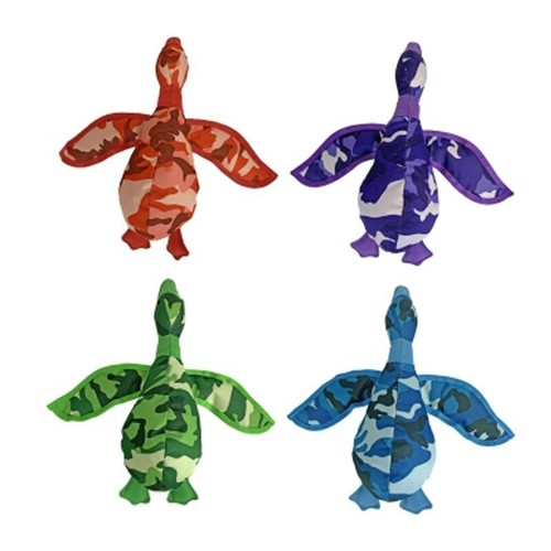 Multipet Camo Duck Assorted Dog Toy, 13 in (Each Sold Separately)