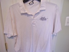 HILTON CASINO RESORT, ATLANTIC CITY, NJ, WHITE, MEN'S SIZE XL (seems L/XL)