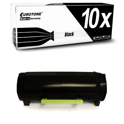 10x Toner XXL f�r Lexmark MX-611-dhe MX-511-dte