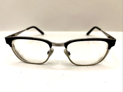 Bevel Eyeglasses 8669 Golazo BKBS Japan Designer Frames Only Black 50-19