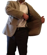 Shoulder Holster fit Colt 1911 pistols .45 .40 cal, 9, 10MM, GLOCK 19 