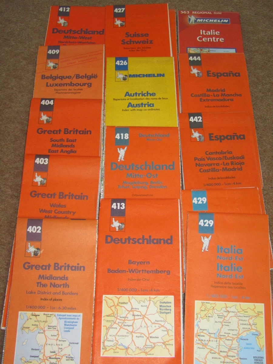 Michelin 1950-1999 Publication Year Textbooks, Educational