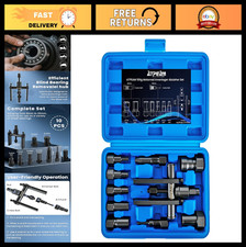 10pc Motorcycle Wheel Bearing Puller Set 8-25mm Blind Hole Tool For Bearings Re