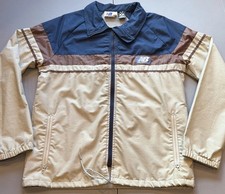 VTG 70-80’s New Balance Color Block Full Zip Windbreaker Made In USA Men M Rare