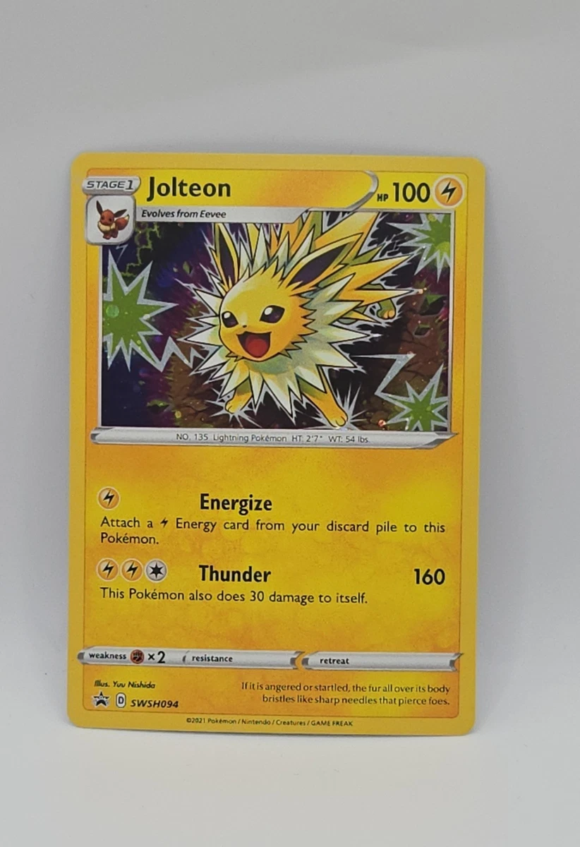 Jolteon SWSH094 SWSH: Sword & Shield Promo Cards for sale | eBay