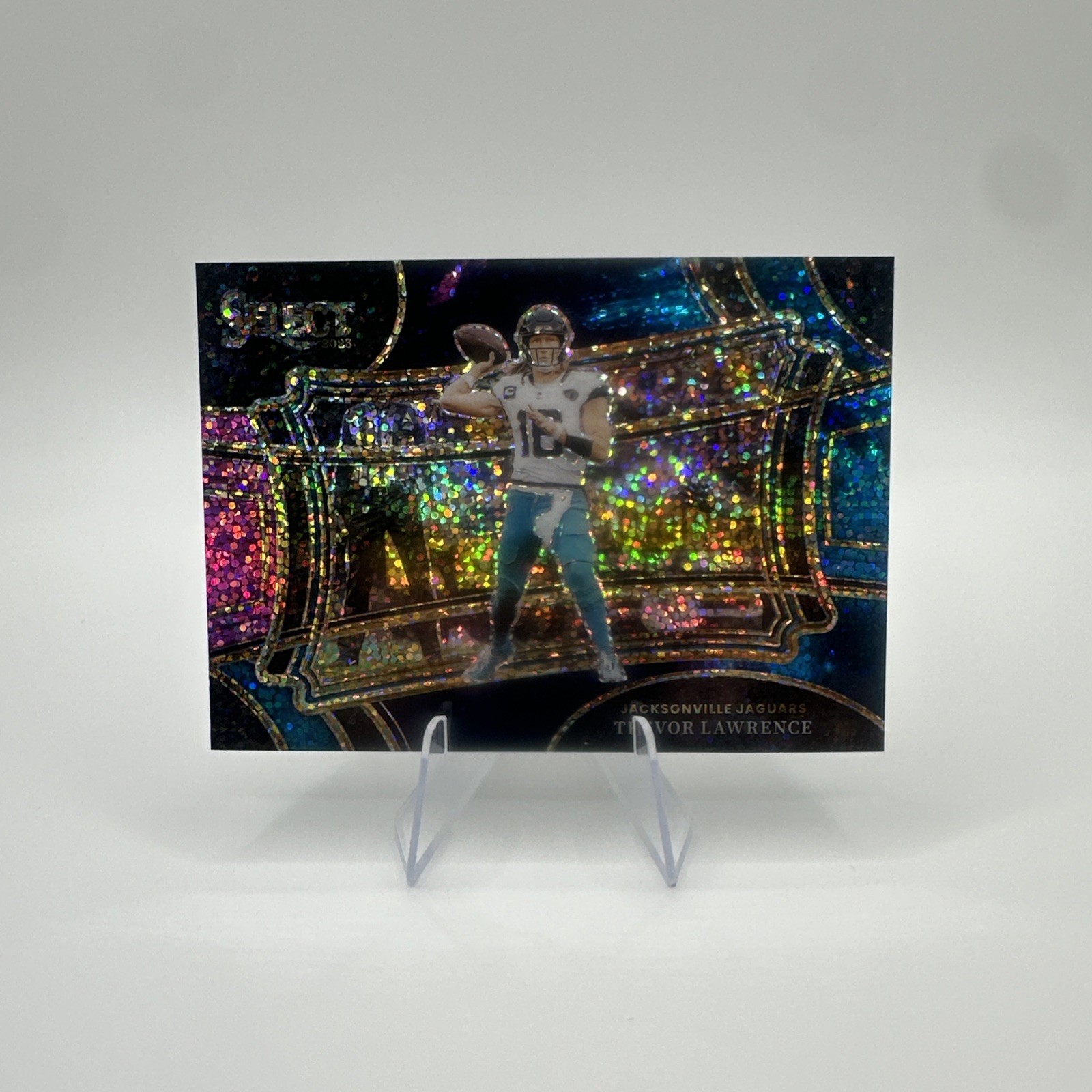 2023 Panini Select - COSMIC Prizm Field Level Trevor Lawrence, SSP Jaguars #343