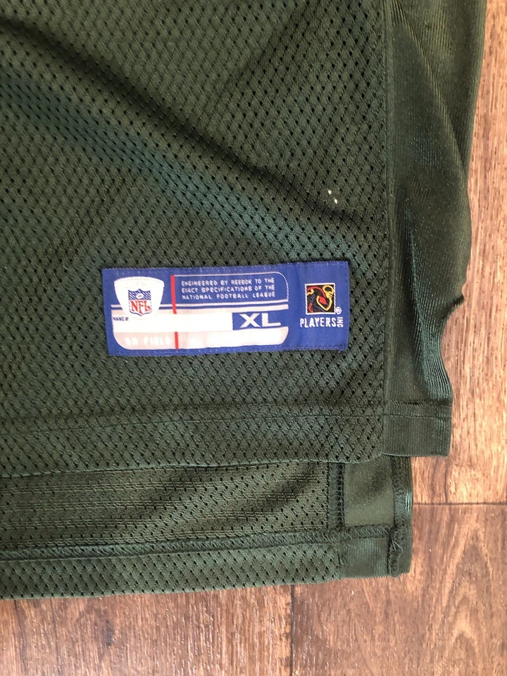 Camiseta Reebok New York Jets Jonathan Vilma YOUTH XL Throwback EXCELENTE FORMA Foto 3 de 4