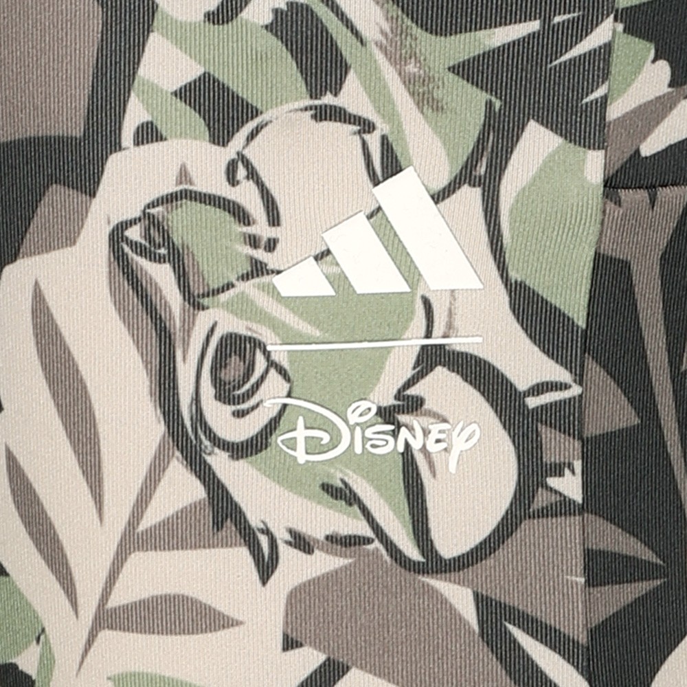 adidas  Lion King Graphic Leggings Youth Girls Green Athletic Casual IV7356 thumbnail 4