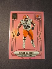 2025 Panini Donruss Elite - Myles Garrett #32 Pink Ink