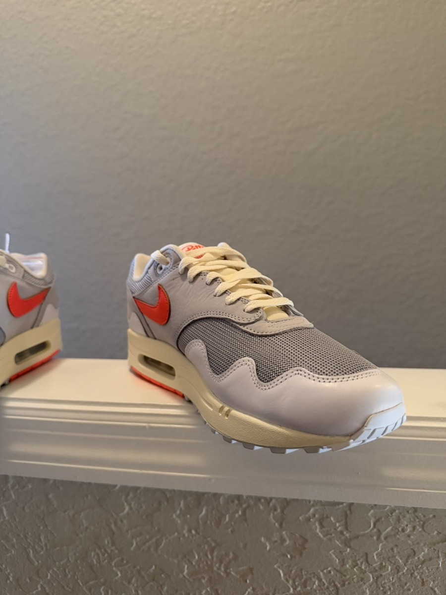 Size 11 - Patta x Nike Air Max 1 White Pure Platinum for sale