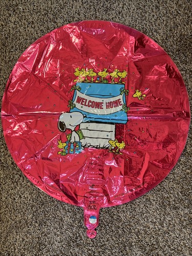 SNOOPY Welcome Home 18" Folienballon Mylar - Bild 1 von 3