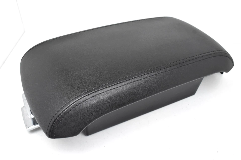 Console central 2007-2010 Lincoln MKX couro preto apoio de braço tampa armazenamento fabricante de equipamento original - Imagem 4 de 4