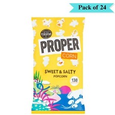 Propercorn Sweet & Salty Popcorn - Pack of 24 (30g each)