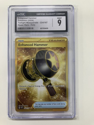 Enhanced Hammer graded CGC 9 for sale on eBay