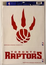 WinCraft NBA Ultra Decals Toronto Raptors Vinyl Removable Reusable Wall Window