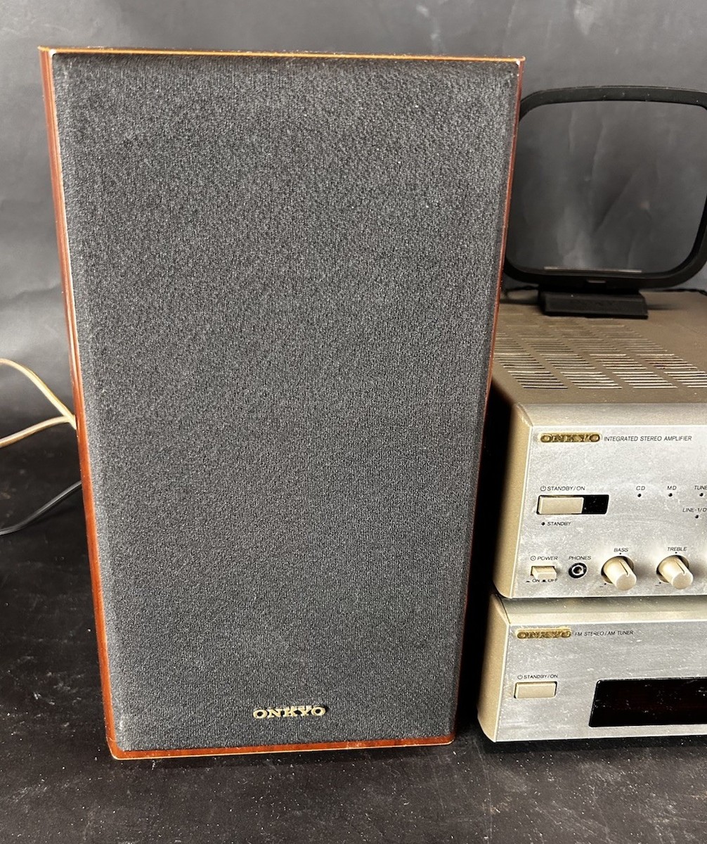 Onkyo Stereo System A-905X Amplifier T-405X FM Stereo Tuner