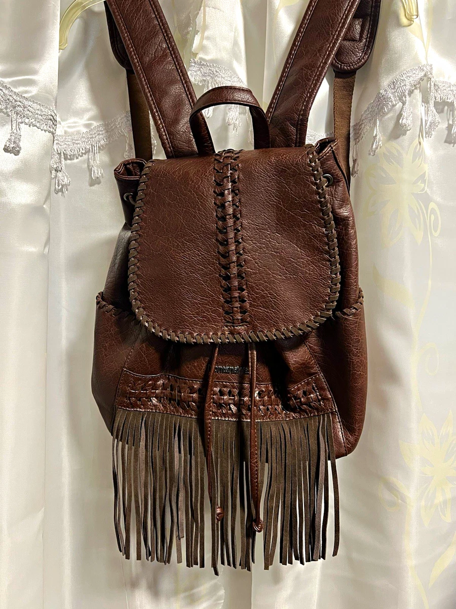 woven leather backpack products for sale | eBay