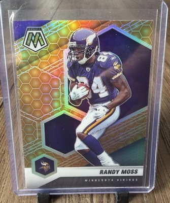 2021 Panini Mosaic - Randy Moss #130 Honeycomb Prizm