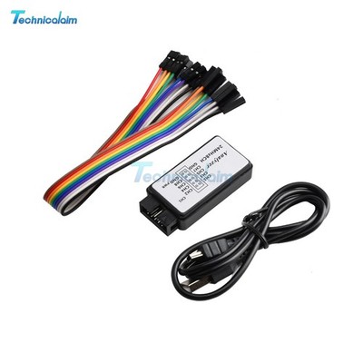 USB Logic Analyzer Device Set Dupont Line 8CH 24MHz for ARM FPGA M100