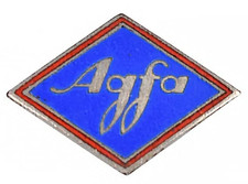 Vintage alte The AGFA Camera Company Werbung Brosche Abzeichen