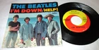 BEATLES HELP / I'M DOWN 45 7" NEAR MINT US CAPITOL VINYL w/PS PICTURE SLEEVE