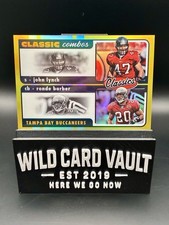 2022 Panini Classics Combos John Lynch/Ronde Barber Gold #d/99 #CC-14 Buccaneers