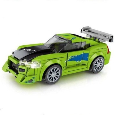 Fast & Furious Eclipse Mitsubishi Brian Sembo Block Racing Car   NOT LEGO