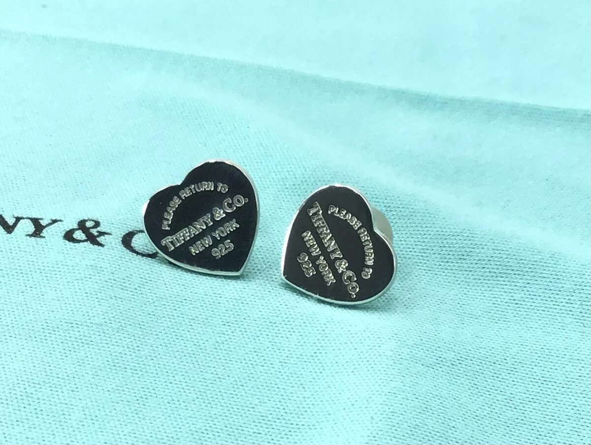 TIFFANY & Co. Ohrringe Tiffany Return to Heart Anhänger Silber SV925 Accessoires
