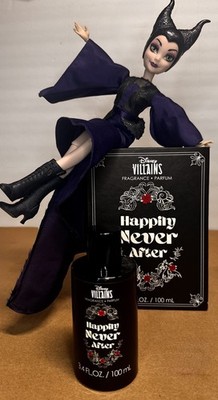 NEW 2022 Disney Villains Happily Never After Perfume 3.4 oz + 2014 Maleficent!