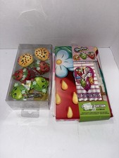 Shopkins Shower Curtain  Hooks Kids Bathroom Decor Set Of 12 Hooks NEW