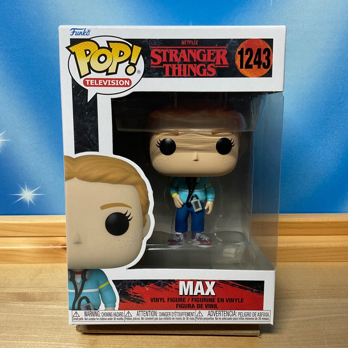 FUNKO POP ストレンジャーシングス マックス MAX 1243フィギュア Funko Pop! MAX #1243 Stranger Things Vinyl Figure W/ Soft