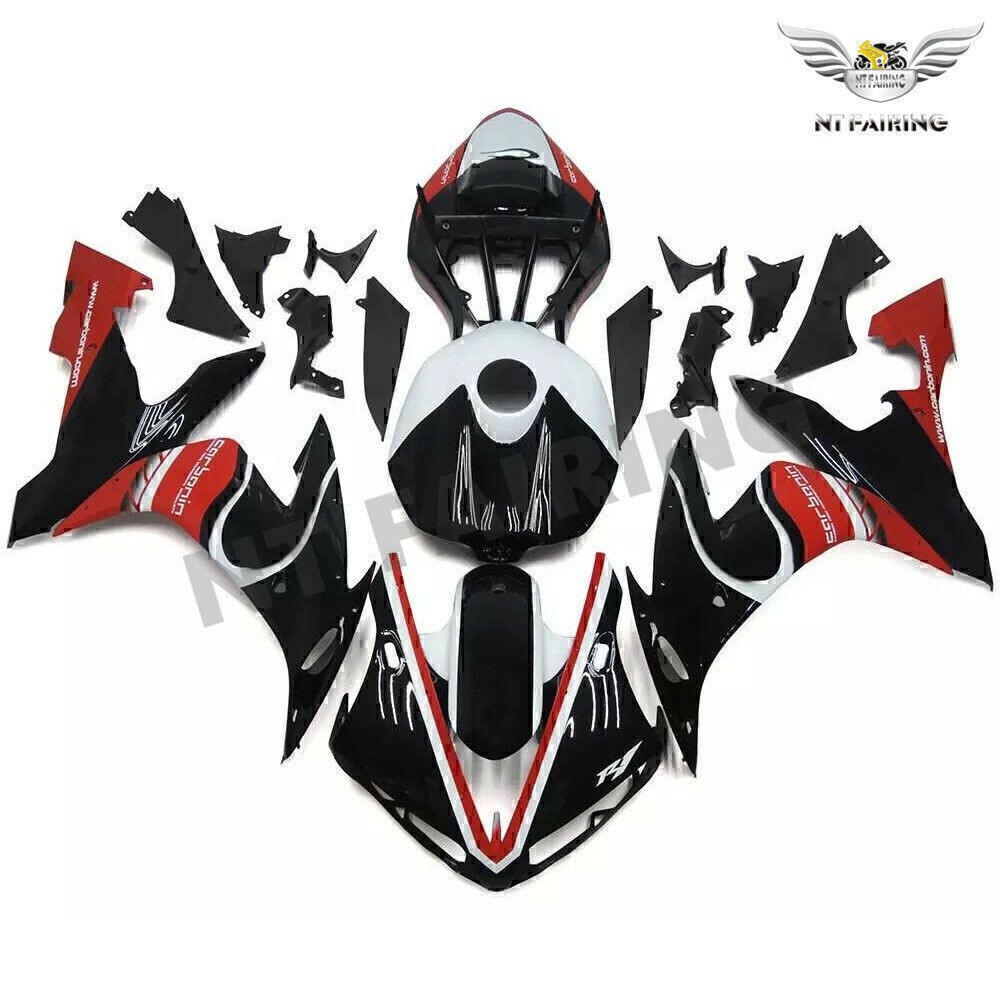 GL Red Black Injection Plastics ABS Fairing Fit for Yamaha YZF R1 2004-2006 b082