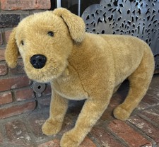 Melissa  Doug Large Yellow Lab Plush Stuffed Animal Realistic Dog Labrador 30  