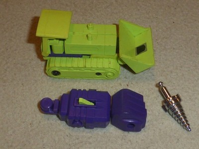 VINTAGE 1985 G1 TRANSFORMERS ACTION FIGURE CONSTRUCTICON BONECRUSHER ORIGINAL   