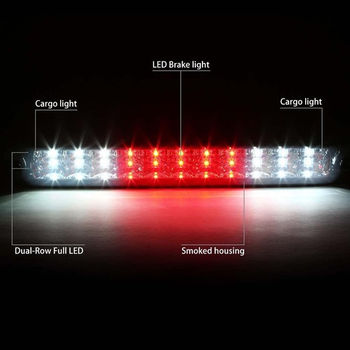 ˜LED Smoked 3rd Brake Light High Mount Tail Lamp 25971002 Fit For Isuzu ISeries - Picture 7 of 20