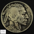 1914 S Buffalo Nickel 5C (Better Date San Francisco!) - Cleaned