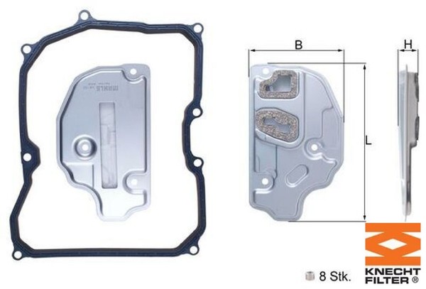 Knecht HX150KIT Hydraulikfilter FüR Automatikgetriebe Hydraulikfilter-image