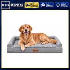 Orthopedic Dog Bed 36x27 Inch Egg Crate Foam Large Pet Sofa Bed