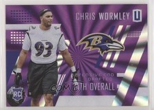 2017 Panini Unparalleled Class of Rookie Purple 13/149 Chris Wormley #273 1o3