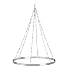 Silver Metallic Ceiling Drapes Hanging Kit for Weddings & Parties