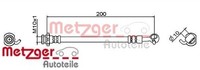 Metzger 4111954 Bremsschlauch FüR Nissan FüR Renault