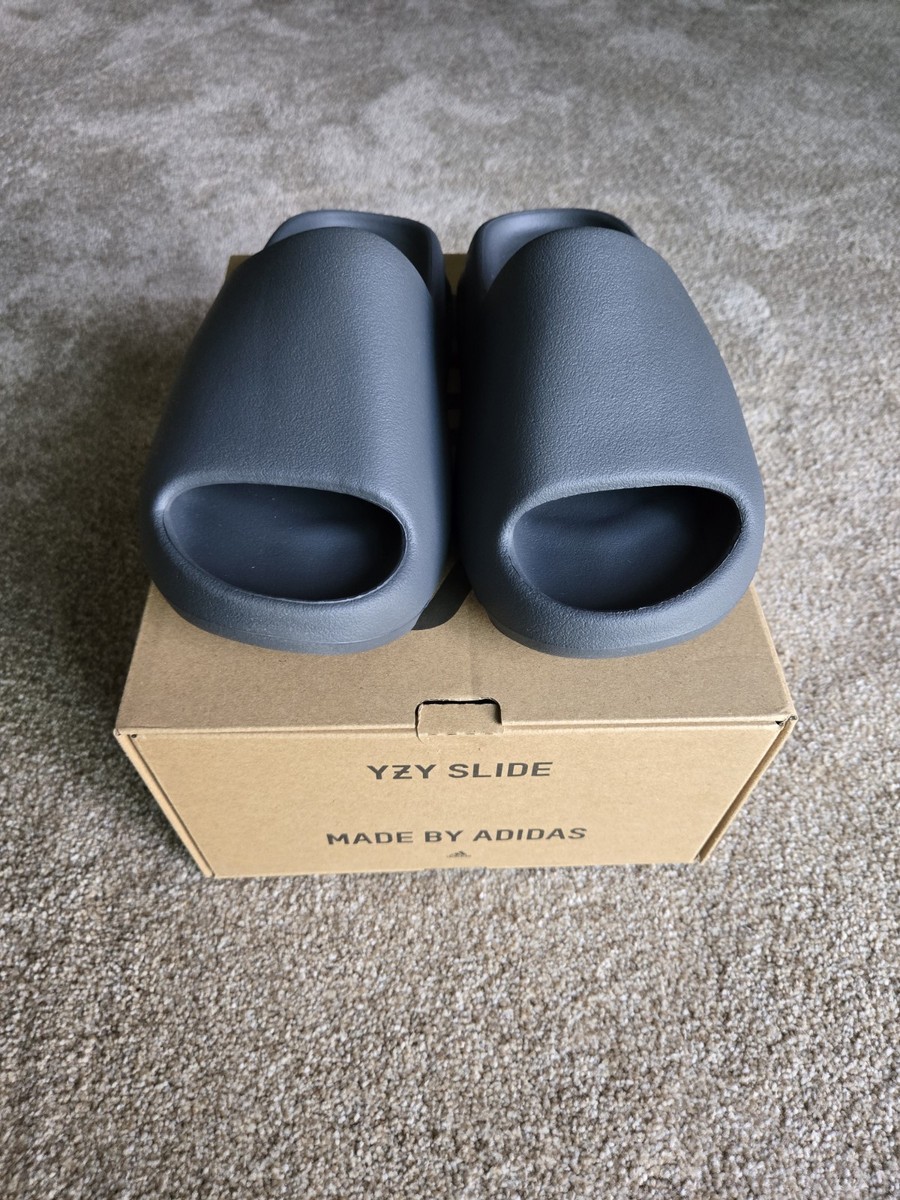 Adidas Yeezy Slide Slate Grey ID2350 Men's SZ 11 | eBay