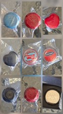 Vintage Yo-Yo Lot 5pc Boxed Metal Disney Mickey Duncan Wood KB Toys Old Navy Hea