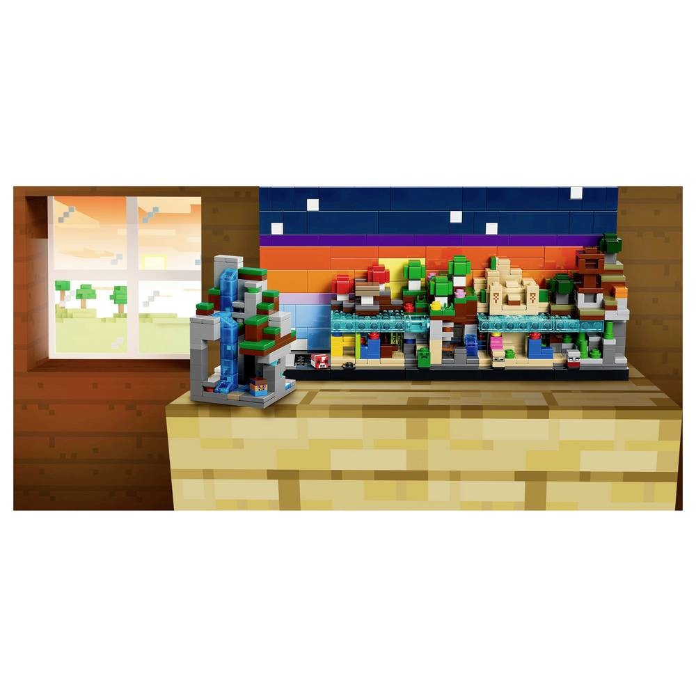 LEGO Minecraft 21589 Mini Biomes Jeu de Construction 797 Pièces