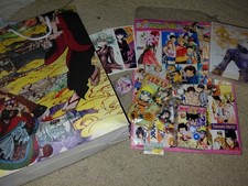 Anime Merchandise Lot Naruto Hozuki One Punch Man DVD Manga Poster