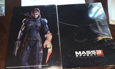 Mass Effect 3 N7 Collector Steelbook PS3 Sony PlayStation 3 W/ Art & Comic Book
