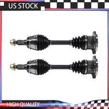 For CHEVY GMC truck Complete Set (2) FRONT left & right cv axle shaft 4X4 6LUG