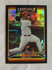 2006 Topps Chrome - Albert Pujols #118 Black Refractor /549