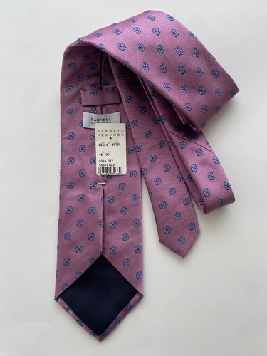 BARNEYS OF NEW YORK SILK TIE 59X3.5" WIDE.NEW.ITALY.